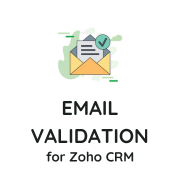 Email Validation for Zoho CRM